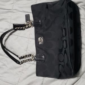 Coach signature tote